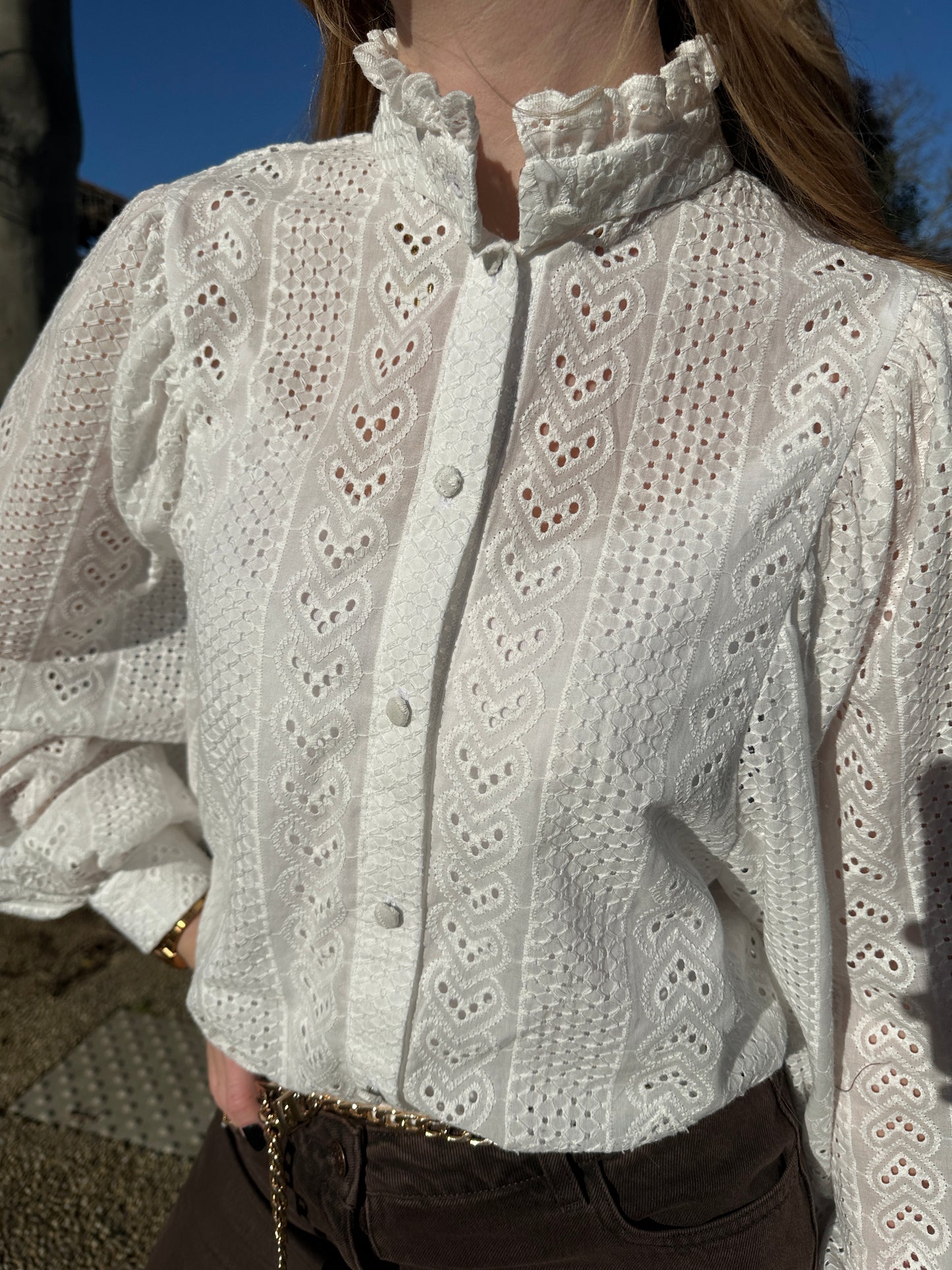 CHEMISE BLANCA