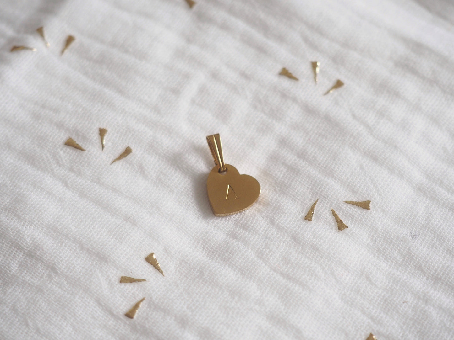 Heart PRINT Necklace