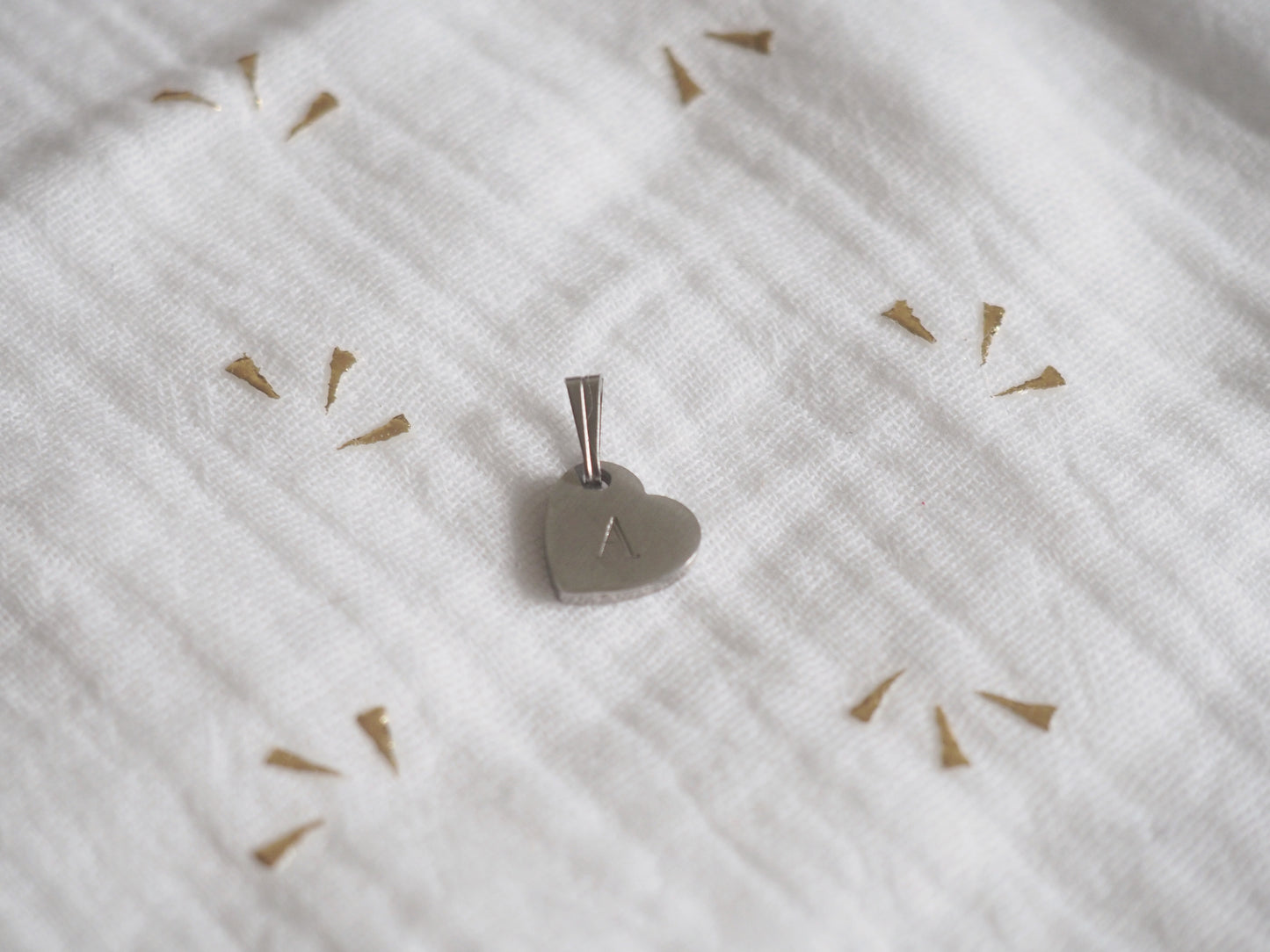 Heart PRINT Necklace