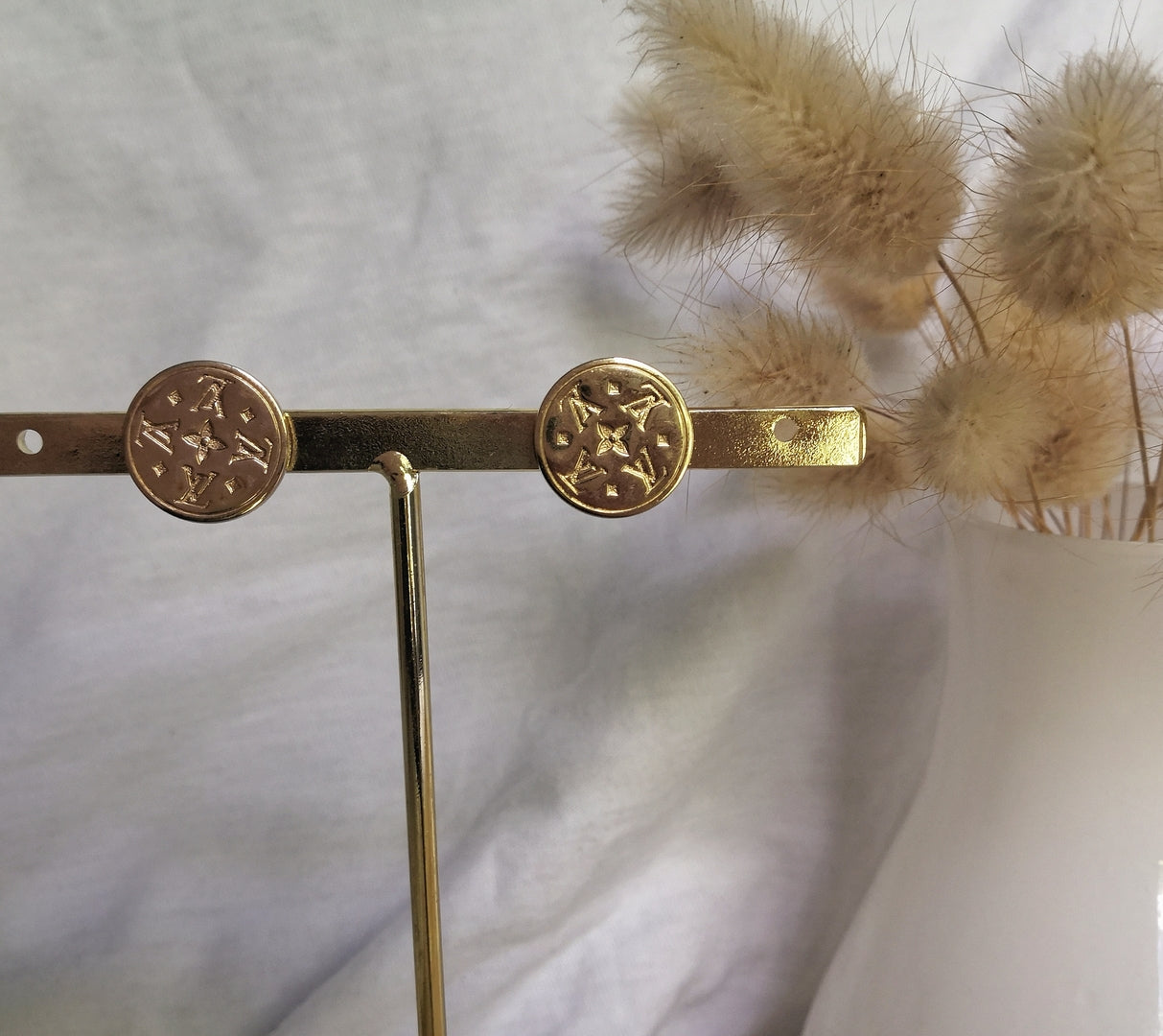 LOUIS VUITTON stud earrings