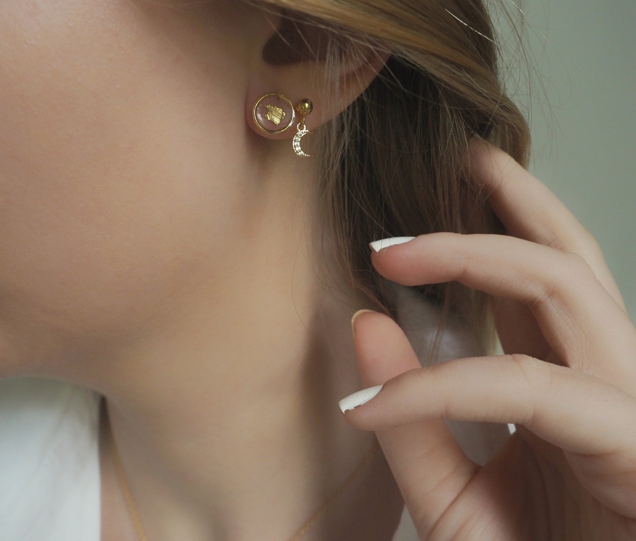 TRESOR GOLD earrings